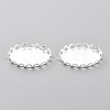 304 Stainless Steel Cabochon Settings STAS-Y001-10S-2