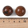 Natural Mahogany Obsidian Sphere Beads GG-D003-A05-3