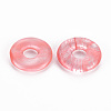 Cherry Quartz Glass Pendants G-T122-66F-2
