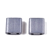2-Hole Baking Paint Glass Seed Beads SEED-S023-17C-34-3