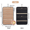 Double-sided PVC Wall-Mounted Jewelry Hanging Rolls AJEW-WH0323-01B-2