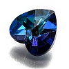 Electroplate Glass Charms X-G030V10mm-001MB-4