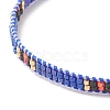 Handmade Japanese Seed Baided Beaded Bracelet for Women BJEW-MZ00019-02-2
