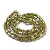 Electroplate Glass Beads Strands EGLA-D031-01G-2