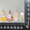 20Pcs 4 Style Alloy Enamel Pendants ENAM-CJ0001-111-8