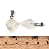 Natural Lemon Quartz Pendants G-N349-18P-05-3