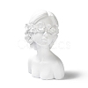 Girl Bust Resin Necklace Display Stands ODIS-A012-05A-2