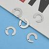 Tarnish Resistant 304 Stainless Steel Letter Charms STAS-O072-C-6