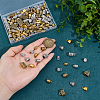 150Pcs 15 Styles Tibetan Style Cord Ends FIND-PH0028-89-3