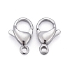 Tarnish Resistant 304 Stainless Steel Lobster Claw Clasps STAS-AB13-2