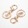 Iron Keychain Clasp Findings PALLOY-J682-03KCG-1