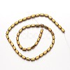 Electroplate Non-magnetic Synthetic Hematite Bead Strands G-F300-40A-03-2