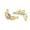 Golden Alloy Connector Charms FIND-CJC0006-45E-1