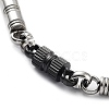 201 Stainless Steel Link Chain Bracelets BJEW-Z023-02A-2