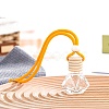8ML Polygon Glass Perfume Bottles Air Freshener Diffuser Bottle Hanging Ornamen PW-WGF8FD9-06-1