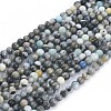 Natural Flower Amazonite Beads Strands X-G-L555-03-6mm-2