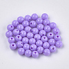 Opaque Plastic Beads KY-T005-6mm-624-1