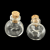 Flat Round Glass Bottle for Bead Containers X1-AJEW-R045-06-2