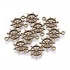 Tibetan Style Alloy Pendants TIBEP-A24561-AB-FF-2