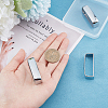 1 Set Alloy Belt Buckle Loop DIY-GF0005-80P-3