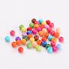 Solid Chunky Acrylic Ball Beads SACR-R812-4mm-M-2