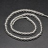 Synthetic Quartz Round Bead Strands X-PIEG-J002-16-4mm-2