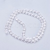 Glass Beads Strands GC890Y-3-2