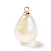 UV Plating Acrylic Pendants FIND-I035-01E-2
