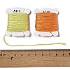 48 Cards 48 Colors 6-Ply Polyester Embroidery Floss OCOR-K006-C03-3