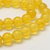 Natural White Jade Beads Strands G-G687-36E-8mm-3