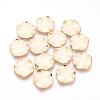 Brass Pendants KK-R037-209G-1