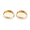 304 Stainless Steel Cabochon Settings STAS-Y001-12C-G-2