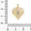 Valentine's Day Brass Micro Pave Cubic Zirconia Pendants LS-KK-T086-01A-3