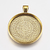 Alloy Pendant Cabochon Settings LS-PALLOY-A13349-AG-NR-1