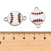 Alloy Enamel Connector Charms ENAM-L048-01P-01-3