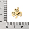 304 Stainless Steel Pendants STAS-G319-01B-3