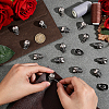 20Pcs Alloy Shank Buttons BUTT-PH0001-82B-B-3