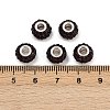 Resin Rhinestone Beads CPDL-H001-10x7mm-3-4