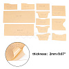 Acrylic Card Bag Templates DIY-WH0304-816-2