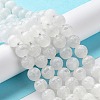 Natural Selenite Beads Strands G-F706-12B-02C-5