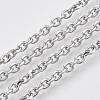 Tarnish Resistant 304 Stainless Steel Cable Chains STAS-R100-11-4