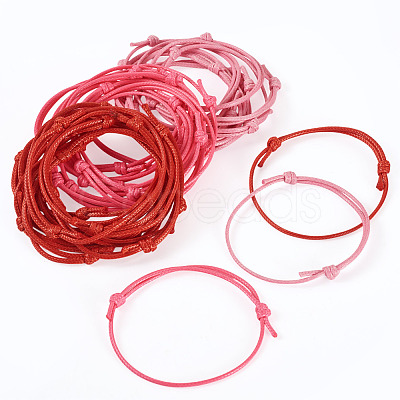 60Pcs 3 Colors Korean Waxed Polyester Cord Bracelet Making AJEW-CW0001-06-1