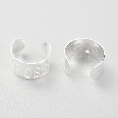 304 Stainless Steel Ear Cuff Findings STAS-H151-10S-1