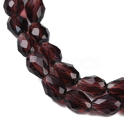 Transparent Glass Beads Strands EGLA-N013-T8mm-D05-1