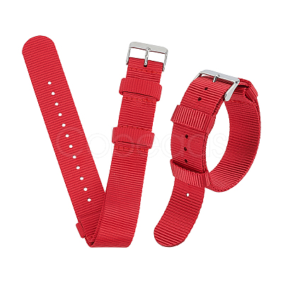 2Pcs Nylon Watch Band DIY-OC0015-17A-1