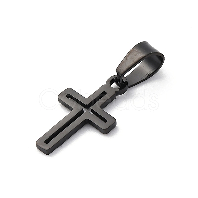 Ion Plating(IP) 304 Stainless Steel Pendants STAS-H453-03B-1