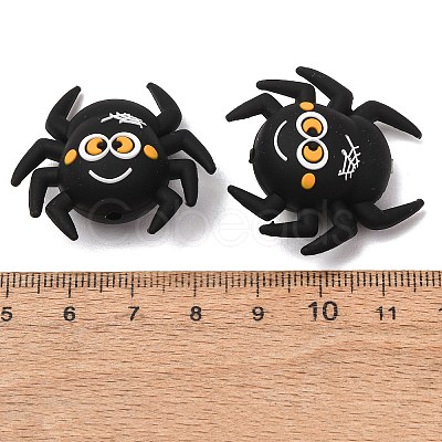 Halloween Silicone Focal Beads SL-CBADC51-07-1