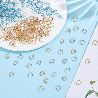 400Pcs 304 Stainless Steel Jump Rings STAS-BBC0009-53-1