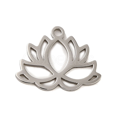 Non-Tarnish 304 Stainless Steel Charms STAS-S123-01P-05-1
