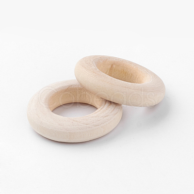 Unfinished Wood Linking Rings X-WOOD-Q024-10-1